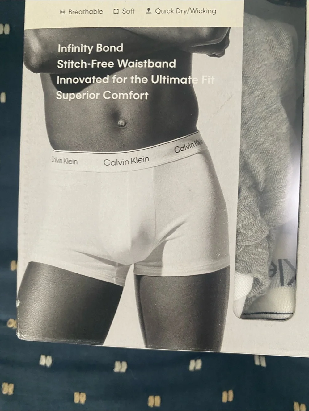 Calvin Klein White Icon Cotton Stretch Boxer Briefs - 3 Pack. Size L. NWT.